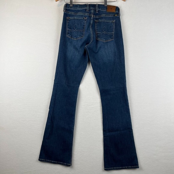 Lucky Brand Sofia Bootcut Jeans Dark Wash Denim Classic Style Womens 4 27‎ - Picture 8 of 13